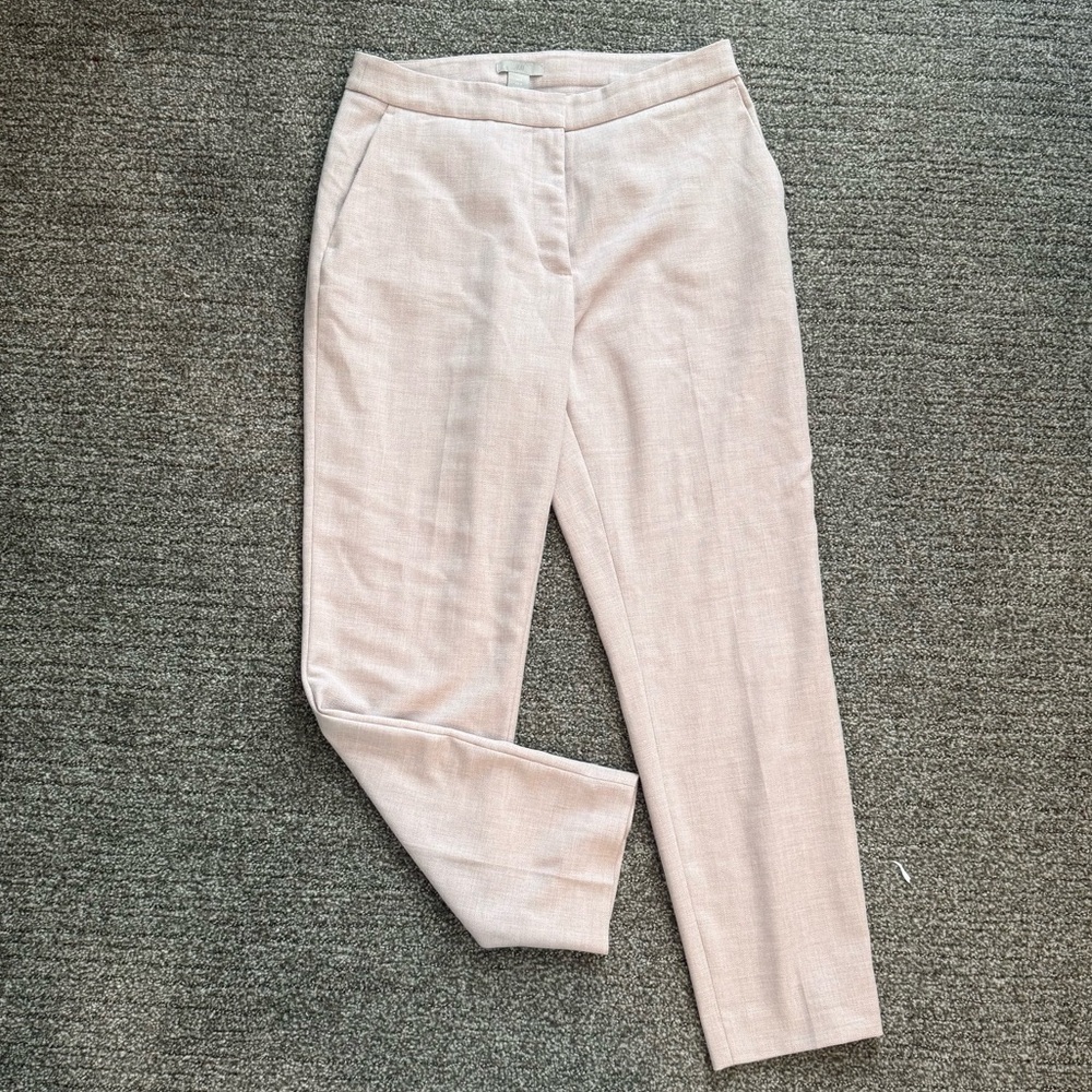 H&M light pink dress pants